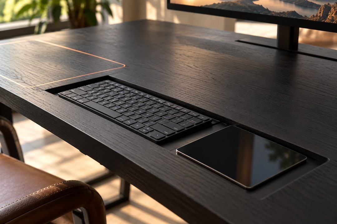 Flush keyboard and touchpad